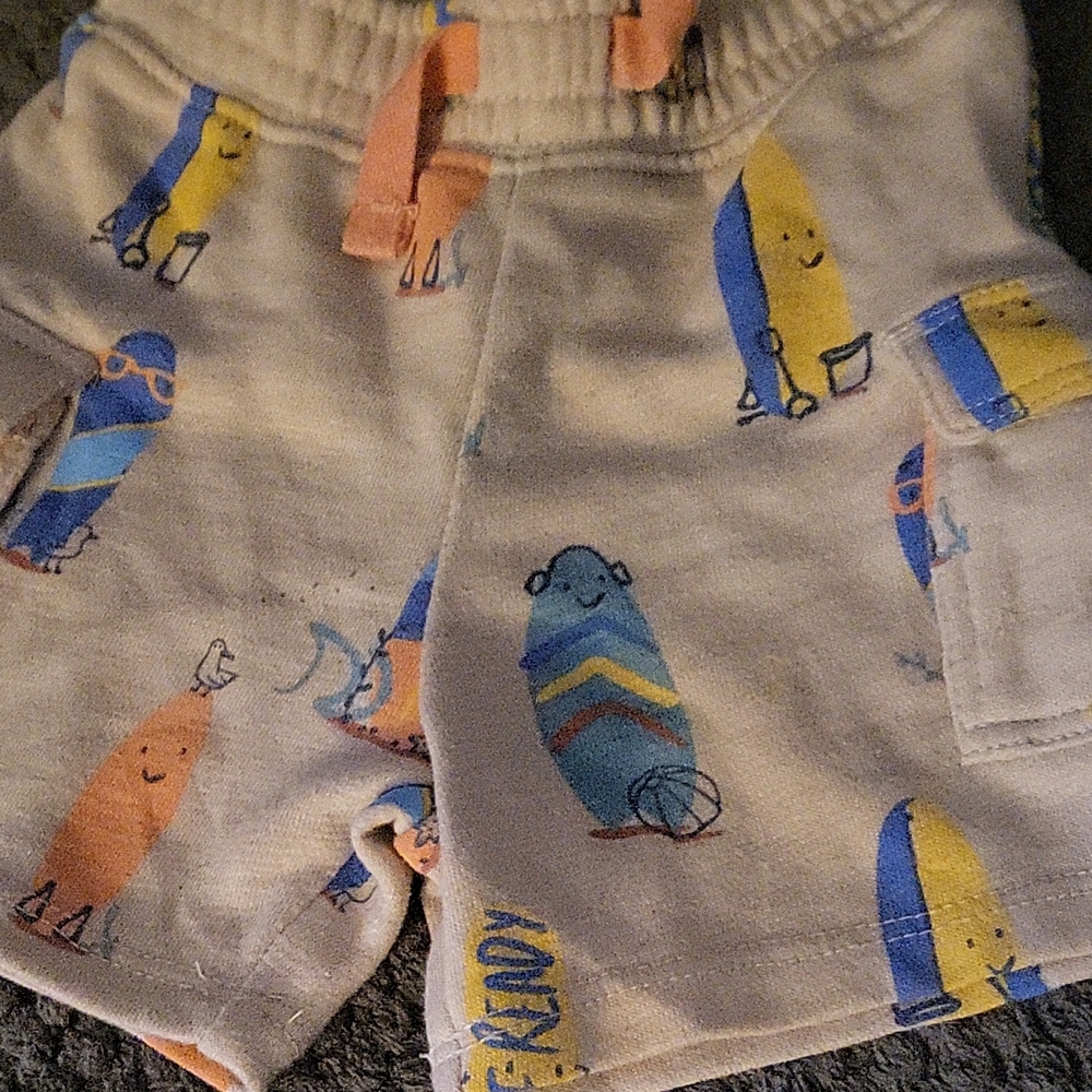 Kids Printed Shorts with Fun Characters